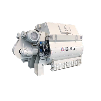 Intermitterende mixer met dubbele schacht